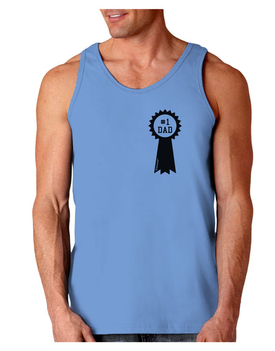 Number One Dad Award Ribbon Loose Tank Top-Loose Tank Top-TooLoud-CarolinaBlue-Small-Davson Sales