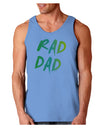 Rad Dad Design - 80s Neon Loose Tank Top-Loose Tank Top-TooLoud-CarolinaBlue-Small-Davson Sales