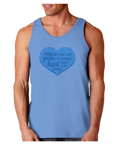 Adoption is When - Mom and Son Quote Loose Tank Top by TooLoud-Loose Tank Top-TooLoud-CarolinaBlue-Small-Davson Sales