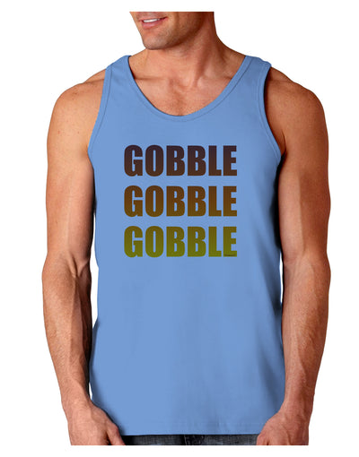 Gobble Gobble Gobble - Thanksgiving Loose Tank Top-Loose Tank Top-TooLoud-CarolinaBlue-Small-Davson Sales