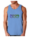 If You Can Read This I Need More Beads - Mardi Gras Loose Tank Top by TooLoud-Loose Tank Top-TooLoud-CarolinaBlue-Small-Davson Sales