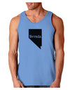 Nevada - United States Shape Loose Tank Top by TooLoud-Loose Tank Top-TooLoud-CarolinaBlue-Small-Davson Sales