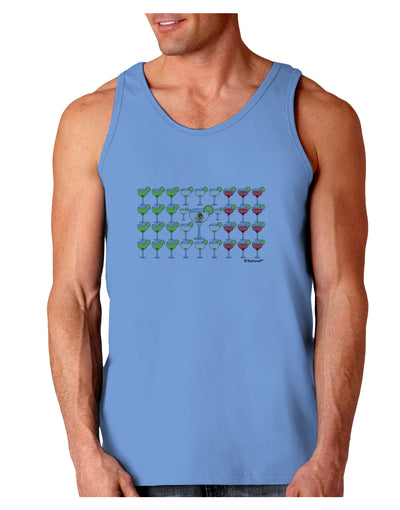 Mexican Flag of Margaritas Loose Tank Top by TooLoud-Loose Tank Top-TooLoud-CarolinaBlue-Small-Davson Sales