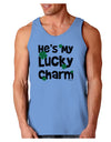 He's My Lucky Charm - Matching Couples Design Loose Tank Top by TooLoud-Loose Tank Top-TooLoud-CarolinaBlue-Small-Davson Sales