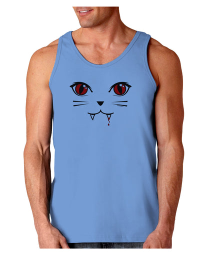 Vamp Kitty Loose Tank Top-Loose Tank Top-TooLoud-CarolinaBlue-Small-Davson Sales