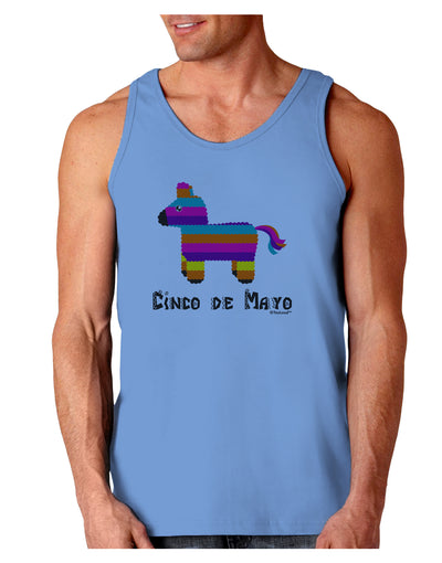 Colorful Pinata Design - Cinco de Mayo Loose Tank Top by TooLoud-Loose Tank Top-TooLoud-CarolinaBlue-Small-Davson Sales