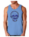 TooLoud No one can hurt me without my permission Ghandi Loose Tank Top-Mens-LooseTanktops-TooLoud-CarolinaBlue-Small-Davson Sales