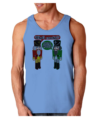 Whats Crackin - Deez Nuts Loose Tank Top by-Loose Tank Top-TooLoud-CarolinaBlue-Small-Davson Sales