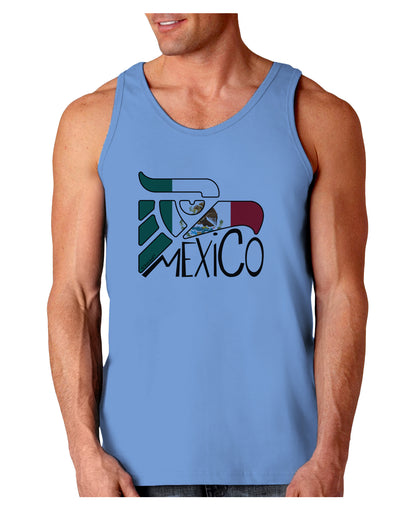 Mexico Eagle Symbol - Mexican Flag - Mexico Loose Tank Top by TooLoud-Loose Tank Top-TooLoud-CarolinaBlue-Small-Davson Sales