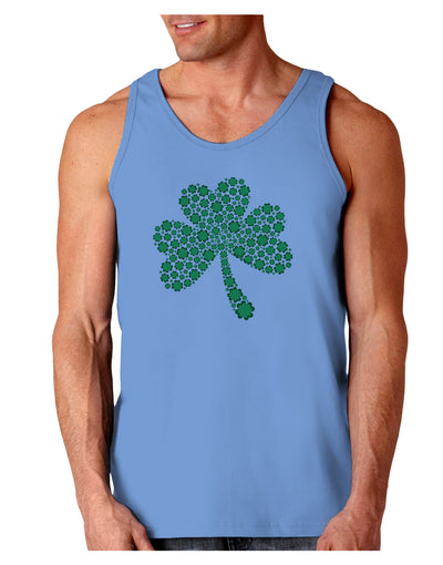 St. Patrick's Day Shamrock Design - Shamrocks Loose Tank Top by TooLoud-Loose Tank Top-TooLoud-CarolinaBlue-Small-Davson Sales