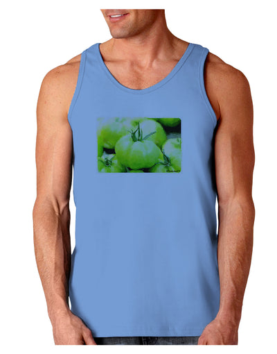 Watercolor Green Tomatoes Loose Tank Top-Loose Tank Top-TooLoud-CarolinaBlue-Small-Davson Sales