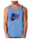 American Roots Design - American Flag Loose Tank Top by TooLoud-Loose Tank Top-TooLoud-CarolinaBlue-Small-Davson Sales