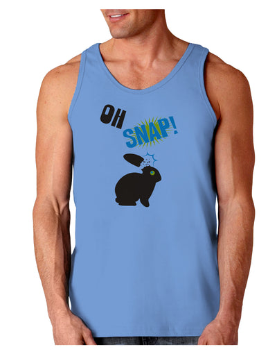 TooLoud Oh Snap Chocolate Easter Bunny Loose Tank Top-Loose Tank Top-TooLoud-CarolinaBlue-Small-Davson Sales