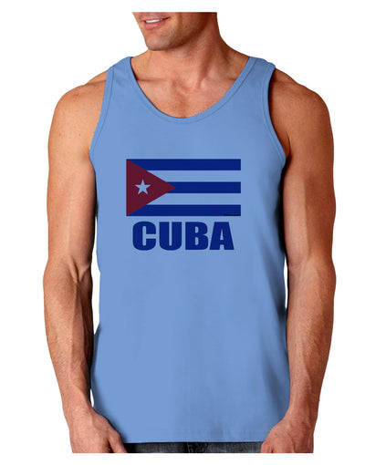 Cuba Flag Cuban Pride Loose Tank Top by TooLoud-Loose Tank Top-TooLoud-CarolinaBlue-Small-Davson Sales