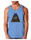 Anime Cat Loves Sushi Loose Tank Top by TooLoud-Loose Tank Top-TooLoud-CarolinaBlue-Small-Davson Sales