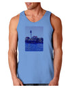 Watercolor Lighthouse 2 Loose Tank Top-Loose Tank Top-TooLoud-CarolinaBlue-Small-Davson Sales