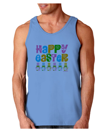 Happy Easter - Tulips Loose Tank Top by TooLoud-Loose Tank Top-TooLoud-CarolinaBlue-Small-Davson Sales