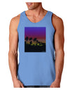 Palm Trees and Sunset Design Loose Tank Top by TooLoud-Loose Tank Top-TooLoud-CarolinaBlue-Small-Davson Sales