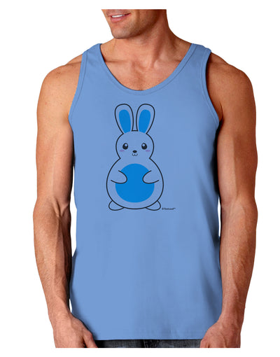 Cute Easter Bunny - Blue Loose Tank Top by TooLoud-Loose Tank Top-TooLoud-CarolinaBlue-Small-Davson Sales