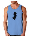 New Jersey - United States Shape Loose Tank Top by TooLoud-Loose Tank Top-TooLoud-CarolinaBlue-Small-Davson Sales