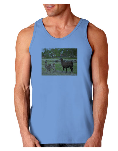 Standing Llamas Loose Tank Top by TooLoud-Loose Tank Top-TooLoud-CarolinaBlue-Small-Davson Sales