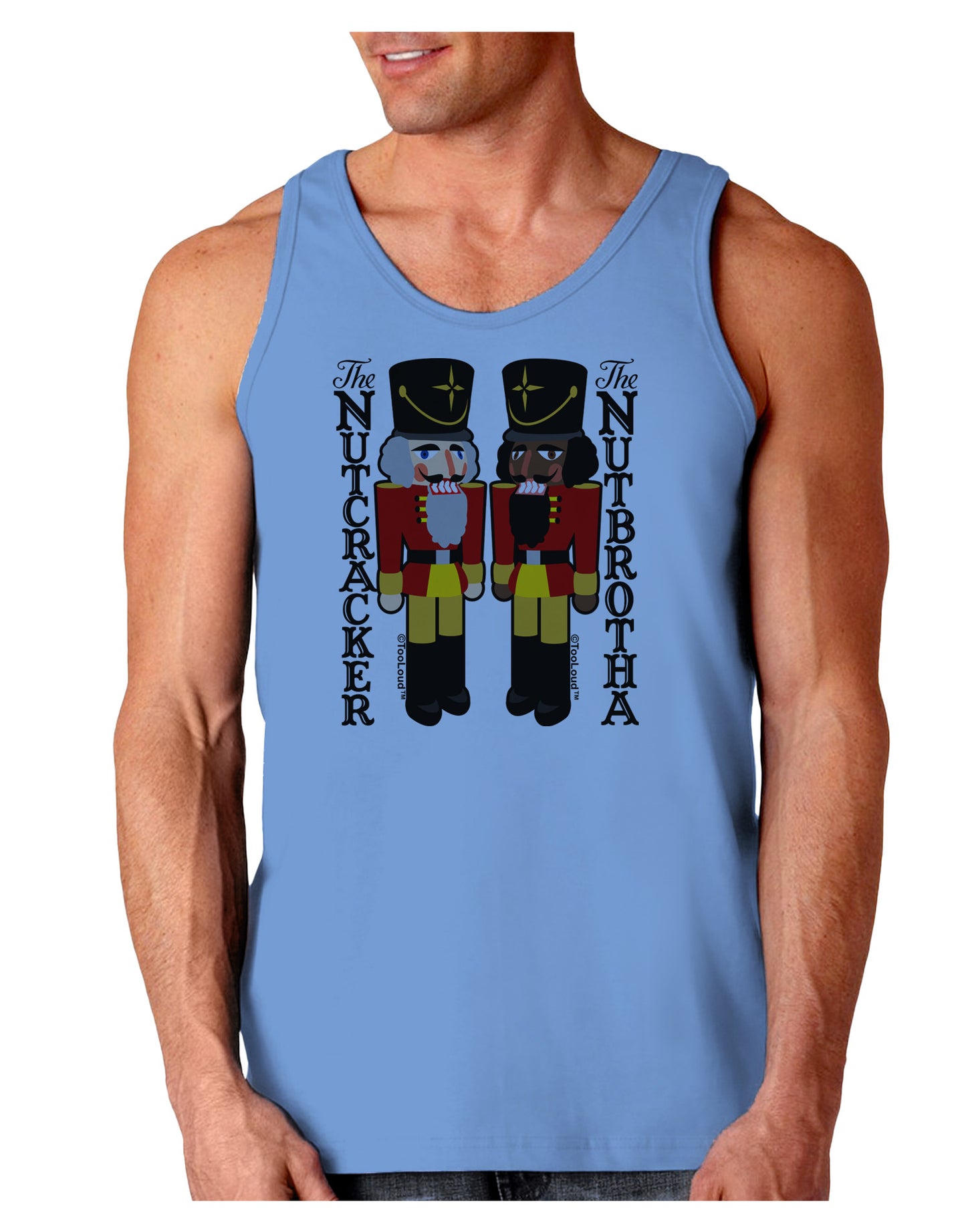 The Nutcracker and Nutbrotha Loose Tank Top by-Loose Tank Top-TooLoud-CarolinaBlue-Small-Davson Sales
