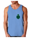 Leprechaun Peeking Out of Faux Pocket Loose Tank Top by TooLoud-Loose Tank Top-TooLoud-CarolinaBlue-Small-Davson Sales