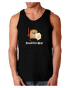 Bread for War Dark Loose Tank Top-Mens Loose Tank Top-TooLoud-Black-Small-Davson Sales