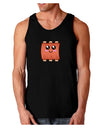 Cute Ribs Dark Loose Tank Top-Mens Loose Tank Top-TooLoud-Black-Small-Davson Sales