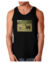 Standing Llamas Dark Loose Tank Top by TooLoud-Mens Loose Tank Top-TooLoud-Black-Small-Davson Sales