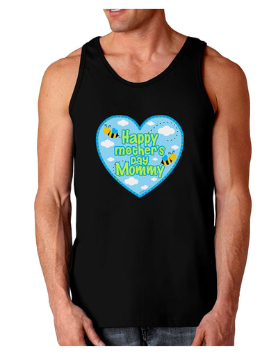 Happy Mother's Day Mommy - Blue Dark Loose Tank Top by TooLoud-Mens Loose Tank Top-TooLoud-Black-Small-Davson Sales