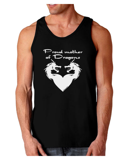 Proud Mother of Dragons Dark Loose Tank Top-Mens Loose Tank Top-TooLoud-Black-Small-Davson Sales