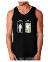 Your Husband My Husband Dark Loose Tank Top-Mens Loose Tank Top-TooLoud-Black-Small-Davson Sales