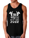 This Guy Has The Best Dad Ever Dark Loose Tank Top-Mens Loose Tank Top-TooLoud-Black-Small-Davson Sales