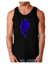 Single Left Dark Angel Wing Design - Couples Dark Loose Tank Top-Mens Loose Tank Top-TooLoud-Black-Small-Davson Sales