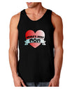 World's Best Mom - Heart Banner Design Dark Loose Tank Top by TooLoud-Mens Loose Tank Top-TooLoud-Black-Small-Davson Sales