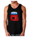 Trump Bubble Symbol Dark Loose Tank Top-Mens Loose Tank Top-TooLoud-Black-Small-Davson Sales