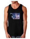 All American Cat Dark Loose Tank Top by TooLoud-Mens Loose Tank Top-TooLoud-Black-Small-Davson Sales