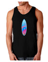 Octopus Surfboard Dark Loose Tank Top by TooLoud-Mens Loose Tank Top-TooLoud-Black-Small-Davson Sales