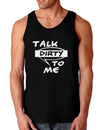 Talk Dirty To Me Censored Dark Loose Tank Top-Mens Loose Tank Top-TooLoud-Black-Small-Davson Sales