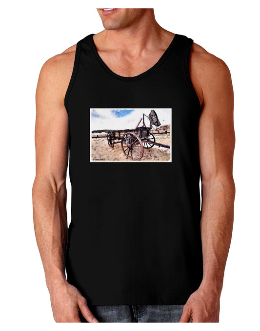 Antique Vehicle Dark Loose Tank Top-Mens Loose Tank Top-TooLoud-Black-Small-Davson Sales