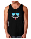 Kyu-T Face - Puppino Cool Sunglasses Dark Loose Tank Top-Mens Loose Tank Top-TooLoud-Black-Small-Davson Sales