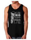 I Like Big Stacks -of books- Dark Loose Tank Top-Mens Loose Tank Top-TooLoud-Black-Small-Davson Sales