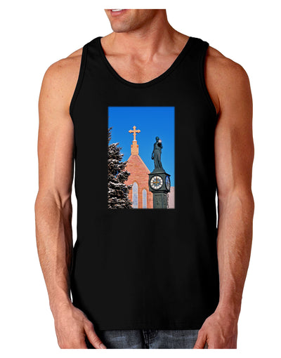 Manitou Springs Colorado Dark Loose Tank Top by TooLoud-Mens Loose Tank Top-TooLoud-Black-Small-Davson Sales