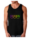 If You Can Read This I Need More Beads - Mardi Gras Dark Loose Tank Top by TooLoud-Mens Loose Tank Top-TooLoud-Black-Small-Davson Sales
