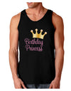 Birthday Princess - Tiara Dark Loose Tank Top by TooLoud-Mens Loose Tank Top-TooLoud-Black-Small-Davson Sales