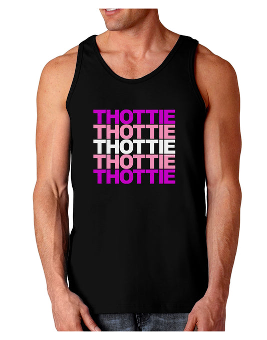 THOTTIE Dark Loose Tank Top-Mens Loose Tank Top-TooLoud-Black-Small-Davson Sales