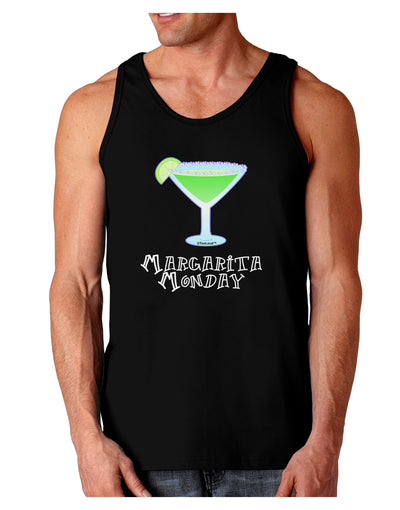 Margarita Monday Design - Pop Culture Dark Loose Tank Top by TooLoud-Mens Loose Tank Top-TooLoud-Black-Small-Davson Sales