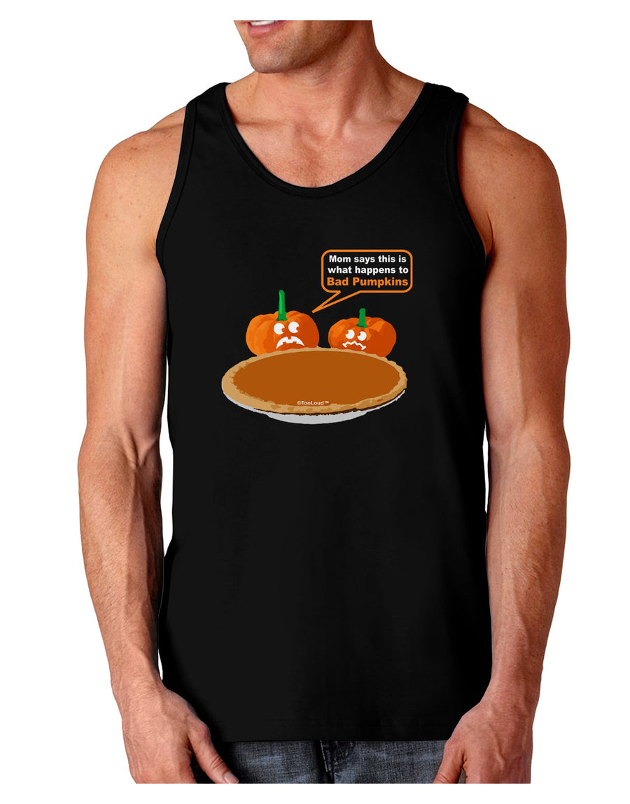 Bad Pumpkins Dark Loose Tank Top-Mens Loose Tank Top-TooLoud-Black-XXX-Large-Davson Sales