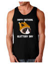 Gluttony Day Disgruntled Cat Dark Loose Tank Top by-Mens Loose Tank Top-TooLoud-Black-Small-Davson Sales